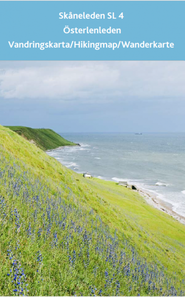 Detaljerad karta i skala 1:50 000 &ouml;ver delleden SL4 &Ouml;sterlen