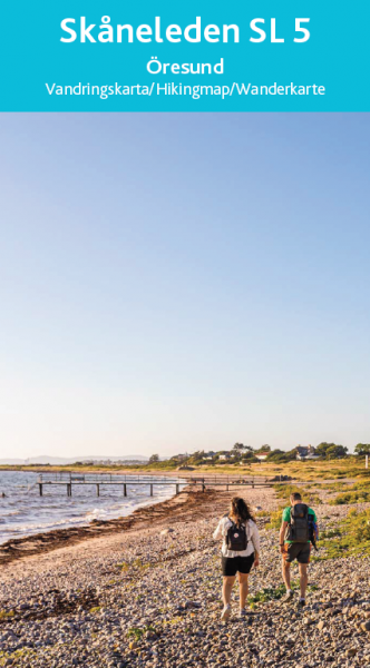 Detaljerad karta i skala 1:50 000 &ouml;ver delleden SL5 &Ouml;resund