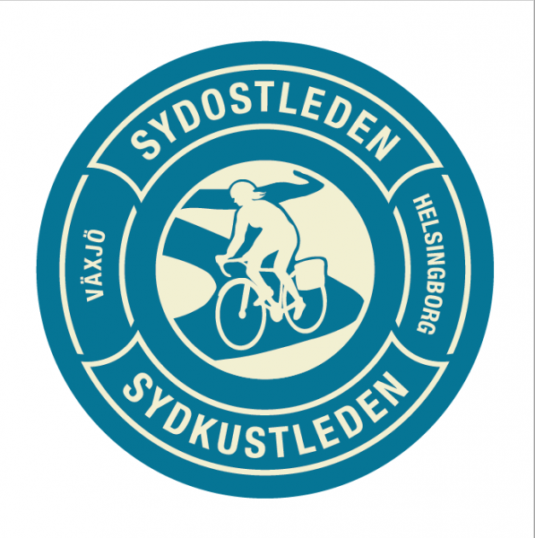 Runt tygm&auml;rke, bl&aring;tt, Sydostleden & Sydkustleden